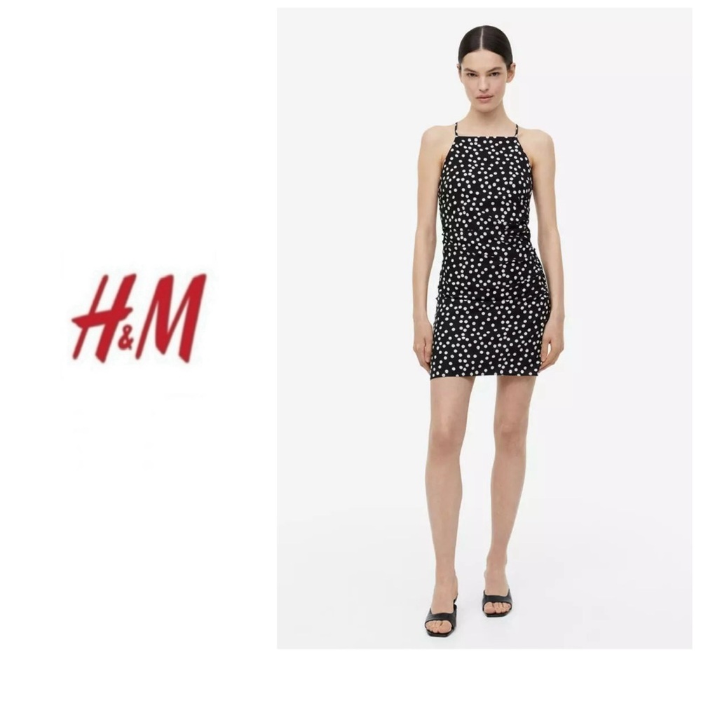❗️SOLD❗️NEW! H&M polka dots dress✨